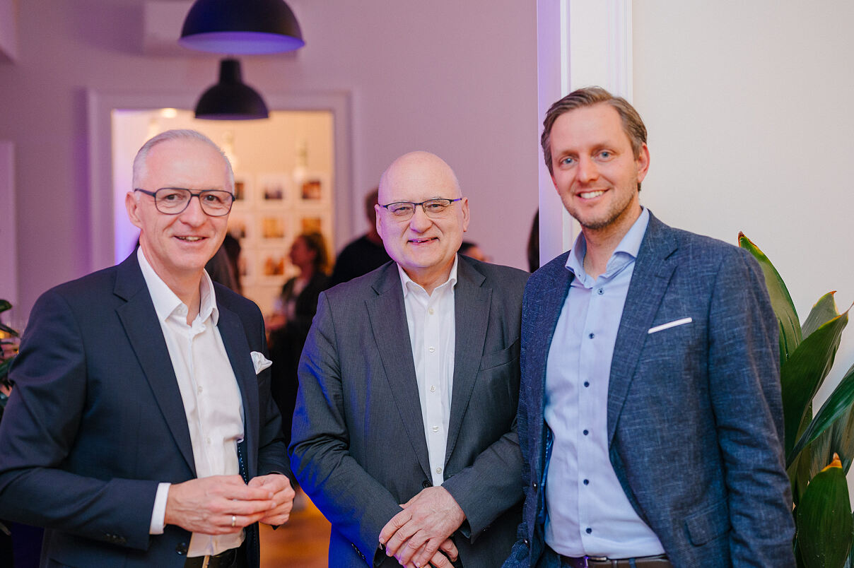 Gerhard Christiner, APG; Stefan Eder, Benn-Ibler Rechtsanwälte; Michael Weixelbraun, Burgenland Energie