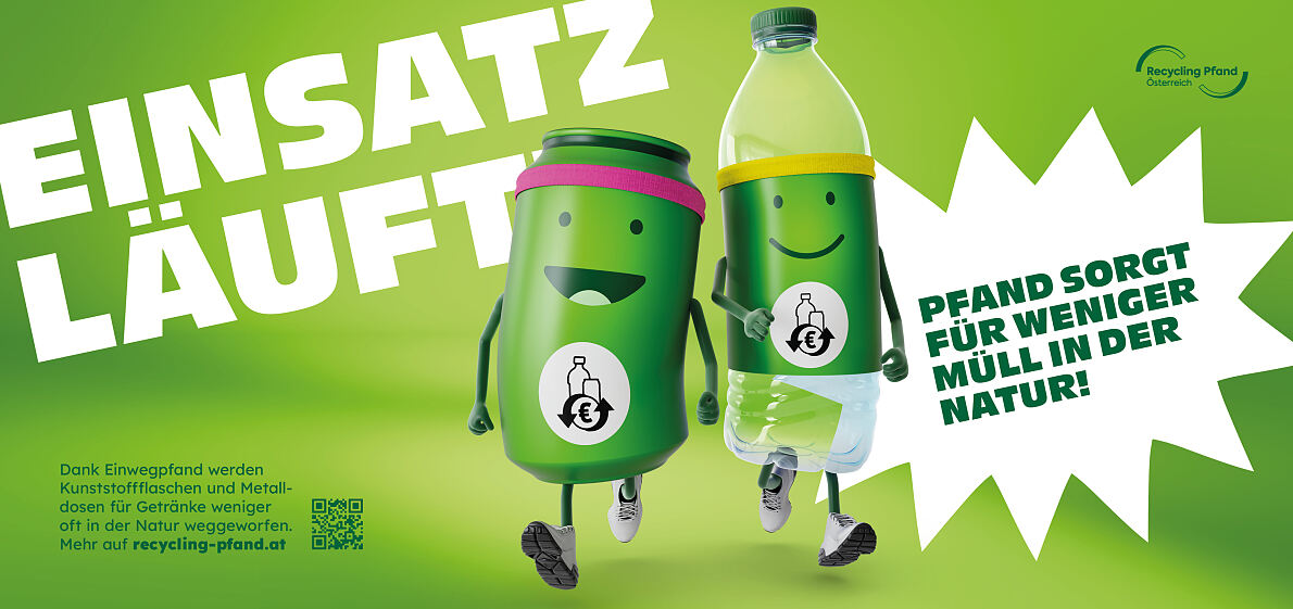 „Einsatz läuft!“: Einwegpfand-Informationskampagne geht in die Verlängerung