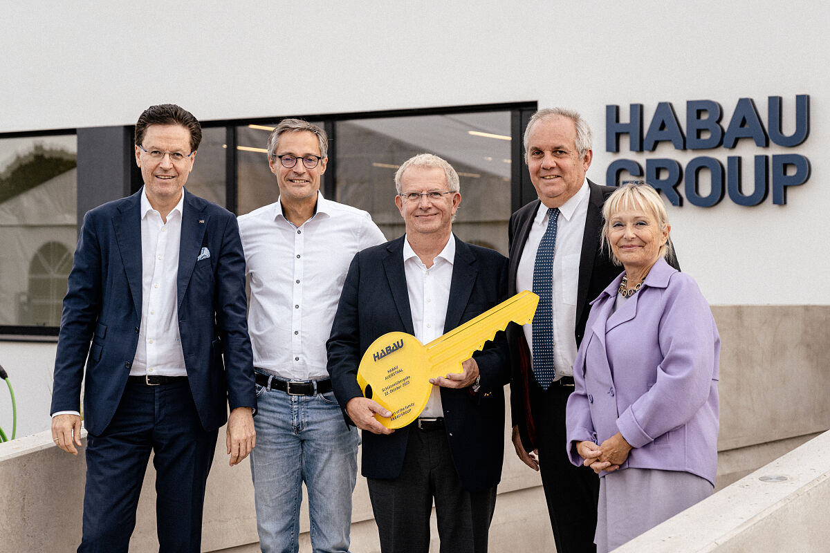 HABAU GROUP eröffnet neuen HABAU Standort in Auersthal
