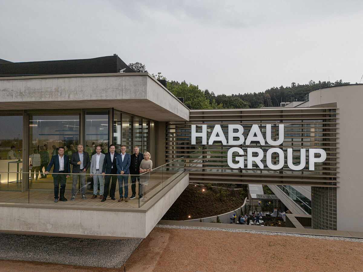 Neueröffnung HABAU GROUP Konzernzentrale HAB1 in Perg 