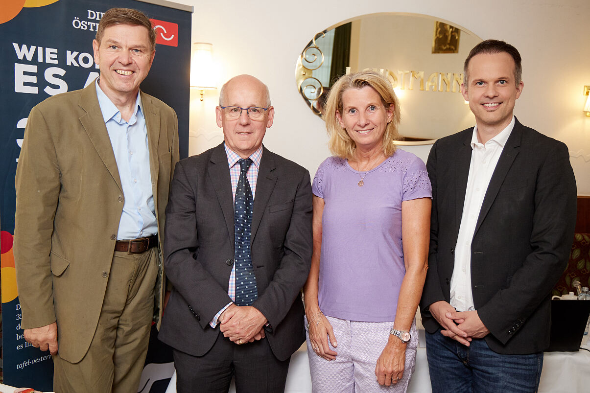 Pressekonferenz von Die Tafel Österreich