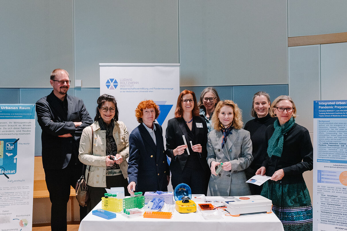 LBG präsentiert neues Institut für Wissenschaftsvermittlung und Pandemievorsorge